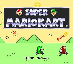 Super Mario Kart (USA) (Beta) (1992-08-06)