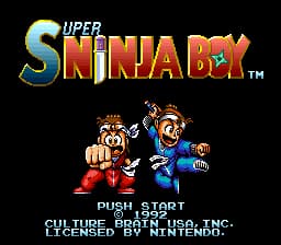 Super Ninja Boy (USA) (Beta)