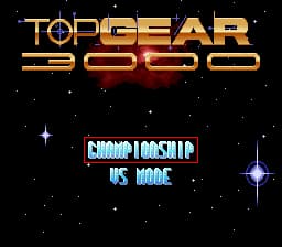 Top Gear 3000 (Europe)