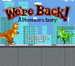 We're Back! - A Dinosaur's Story (USA) (Beta)