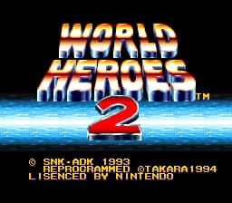 World Heroes 2 (USA) (Beta)