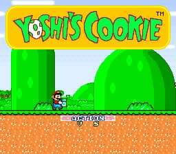 Yoshi's Cookie (USA) (Beta) (1993-01-19)