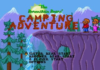Berenstain Bears' Camping Adventure, The (USA) (Beta) (1994-05-17)