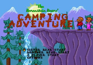 Berenstain Bears' Camping Adventure, The (USA) (Beta) (1994-05-26)