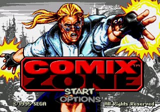 Comix Zone (USA) (Beta) (1995-06-01) (Alt 1)