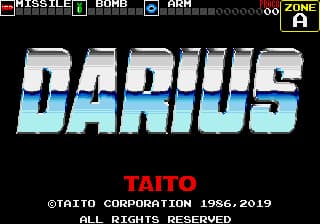 Darius (World) (Genesis Mini, Mega Drive Mini)