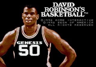 David Robinson Basketball (Japan) (Beta) (1992-04-15)