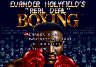 Evander Holyfield's 'Real Deal' Boxing (World)