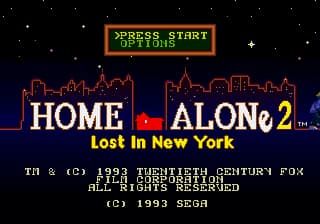 Home Alone 2 - Lost in New York (USA) (1993-09-29) (Sega Channel)