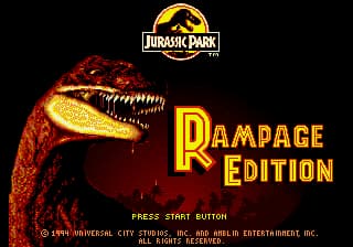 Jurassic Park - Rampage Edition (USA, Europe)