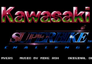 Kawasaki Superbike Challenge (USA, Europe) (Beta)