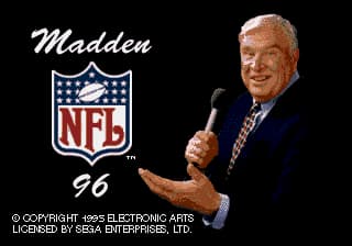 Madden NFL 96 (USA, Europe)