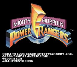 Mighty Morphin Power Rangers (USA) (Beta) (1994-08-08)
