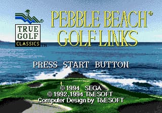 Pebble Beach Golf Links (USA) (Rev A) (1994-02-14) (Sega Channel)