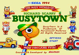 Richard Scarry's Busytown (USA) (Beta) (1994-08-15)