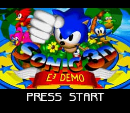 Sonic 3D Blast (USA, Europe, Korea) (Beta) (1996-08-19)