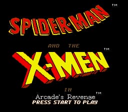 Spider-Man X-Men - Arcade's Revenge (USA, Europe)