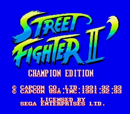 Street Fighter II' - Champion Edition (USA) (Beta) (1993-07-30)