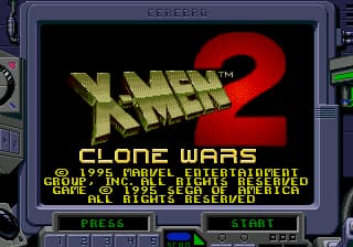 X-Men 2 - Clone Wars (USA, Europe) (Beta) (1994-12-08)