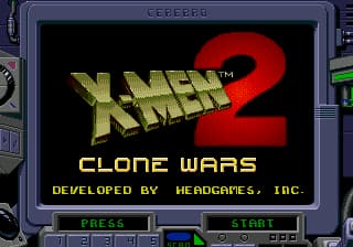 X-Men 2 - Clone Wars (USA, Europe) (Beta) (1994-12-11) (Alt 1)