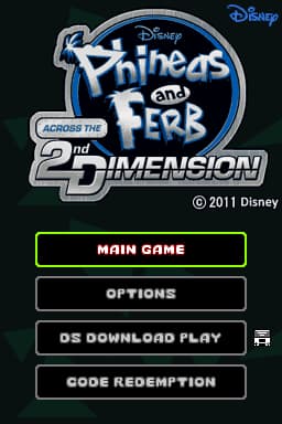 Phineas and Ferb - Across the 2nd Dimension (USA) (En,Fr,Es)