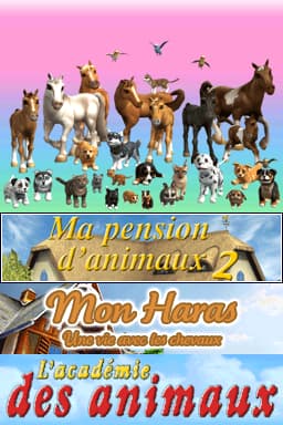 3 in 1 - My Riding Stables - Life with Horses + My Pet Hotel 2 & + My Pet School (Europe) (Fr,De,It)