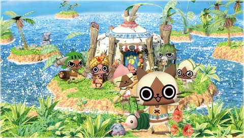 怪物猎人日记 暖洋洋的猫猫村 [简][ACG汉化组]