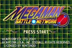 洛克人-网络战斗EXE1 Megaman Battle Network(US)(Capcom)(64Mb)