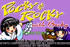 奇奇怪界 Pocky & Rocky with Becky(US)(Natsume)(32Mb)