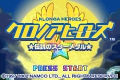 克罗帝亚英雄们-传说的星之徽章 Klonoa Heroes - Densetsu no Star Medal(JP)(Namco)(128Mb)