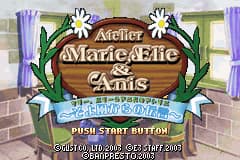 炼金术士玛丽艾莉 & 安丝的工作室-风之传言 Marie, Elie & Anis no Atelier - Soyokaze Kara no Dengon(JP)(Banpresto)(64Mb)