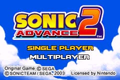 索尼克2 Sonic Advance 2(US)(M6)(THQ)(128Mb)