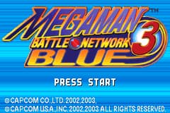 洛克人战斗网络EXE 3-蓝版 Megaman Battle Network 3 Blue(US)(Capcom)(64Mb)