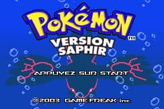 口袋妖怪蓝宝石 Pokemon - Version Saphir(FR)(Nintendo)(128Mb)