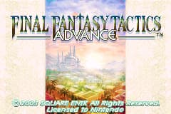 最终幻想战略版 Final Fantasy Tactics Advance(US)(Nintendo)(128Mb)