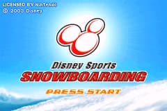 迪斯尼全明星体育系列-滑雪板 Disney Sports - Snowboarding(US)(Konami)(128Mb)