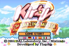 星之卡比-镜之谜宫 Kirby & The Amazing Mirror(EU)(M5)(Nintendo)(128Mb)