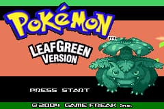 口袋妖怪-绿叶 Pokemon - Leaf Green Version(US)(Nintendo)(128Mb)