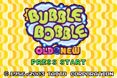 泡泡龙新版 & 旧版 Bubble Bobble - Old & New(US)(Empire Interactive)(32Mb)
