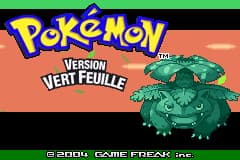 口袋妖怪-绿叶 Pokemon - Version Vert Feuille(FR)(Nintendo)(128Mb)