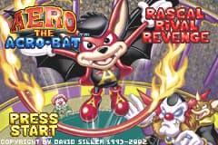马戏团蝙蝠侠 Aero the Acro-Bat - Rascal Rival Revenge(EU)(Metro3D)(32Mb)