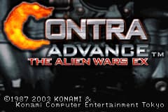 魂斗罗-异型战争EX Contra Advance - The Alien Wars EX(EU)(Konami)(32Mb)