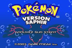 口袋妖怪-蓝宝石 Pokemon - Version Saphir(FR)(Nintendo)(128Mb)