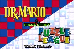 新游戏2合1-马里奥医生与花仙子方块 Dr. Mario & Puzzle League(US)(Nintendo)(64Mb)