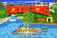 超级大金刚3 Super Donkey Kong Country 3(JP)(Nintendo)(128Mb)