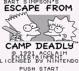 Bart Simpson's Escape from Camp Deadly (USA, Europe)
