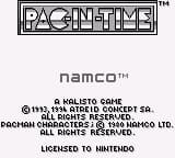 Pac-In-Time (Europe) (SGB Enhanced)