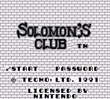 Solomon's Club (Europe)