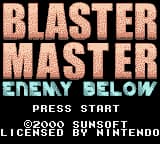 Blaster Master - Enemy Below (USA, Europe) (SGB Enhanced) (GB Compatible)