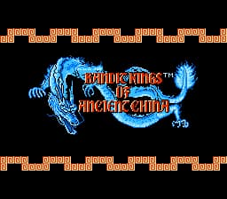 Bandit Kings of Ancient China (USA)